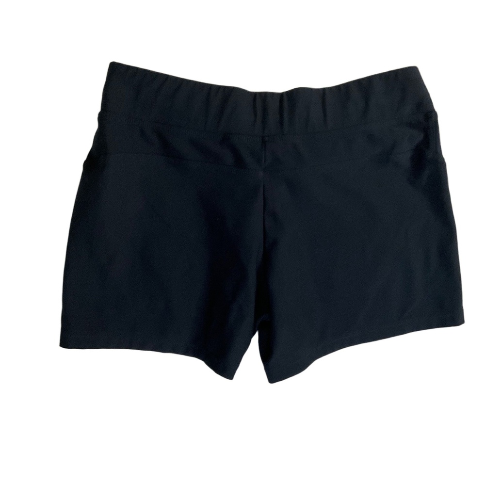 Nike Navy Blue Waistband Fit Dry Athletic Performance Womens Shorts Small